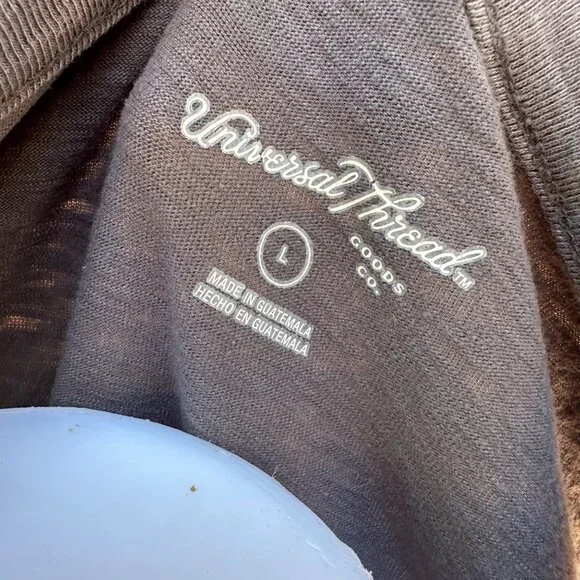 Universal Thread Charcoal Tank Casual Beach Grey Dress - Picture 2 of 8